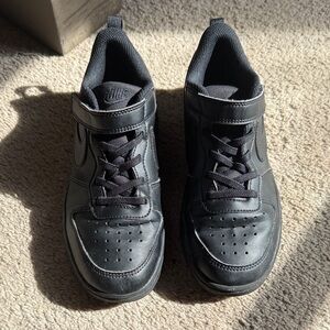 Nike All-Black Athletic Shoes